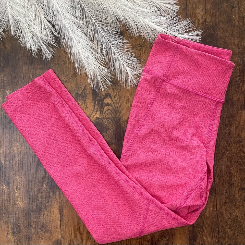Outdoor Voices Warmup Leggings in Flamingo Pink Size Small.